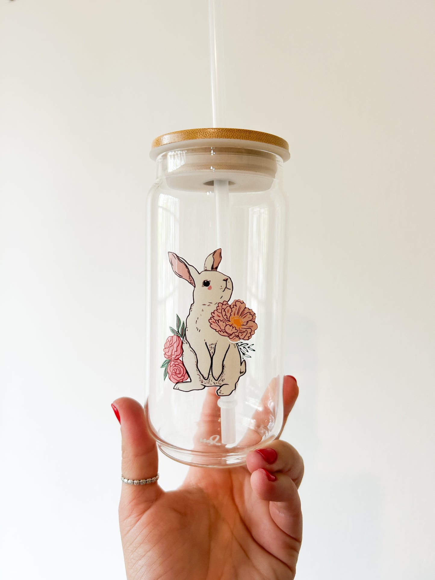 Vasos ilustrados Conejo