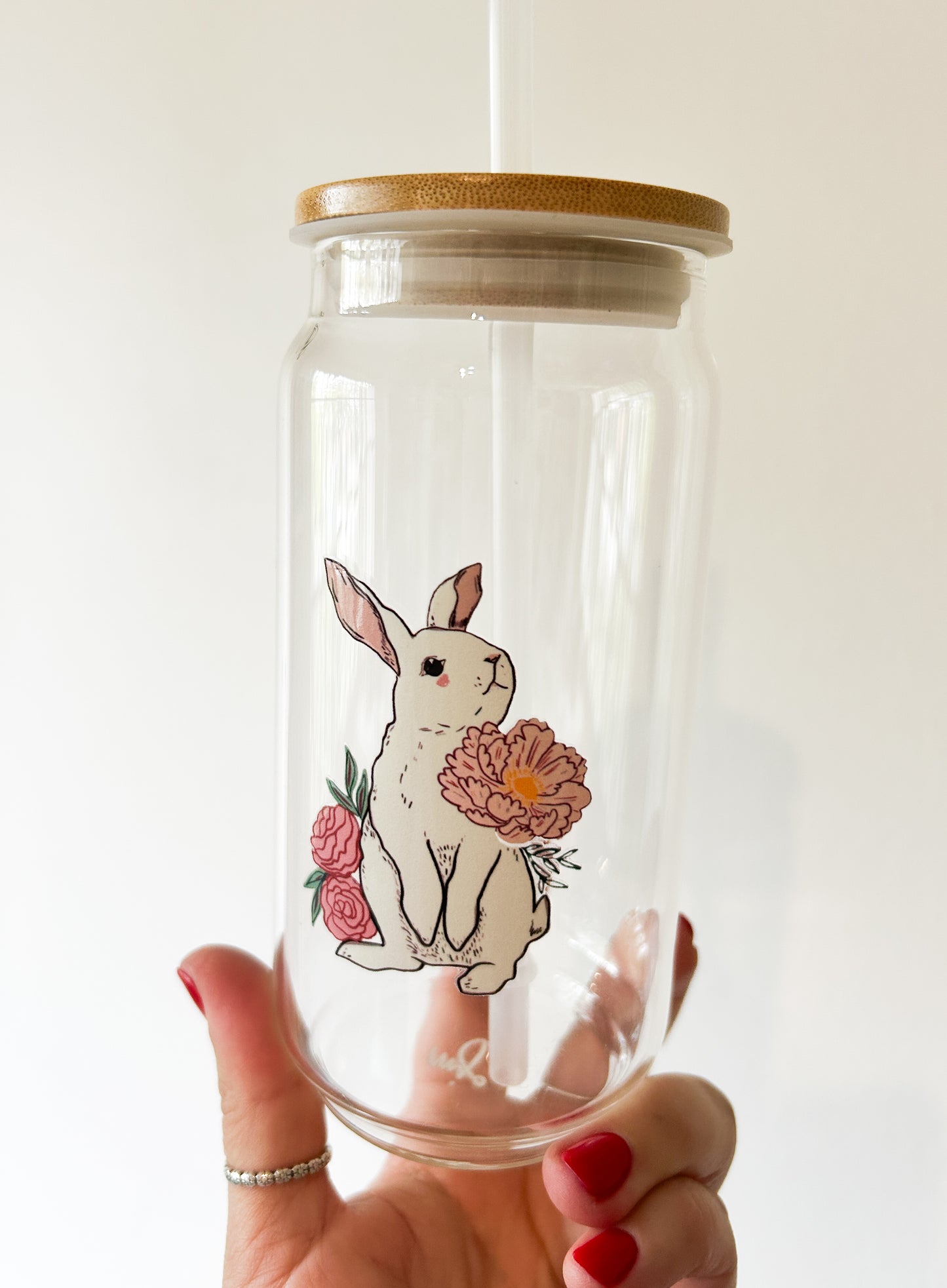 Vasos ilustrados Conejo