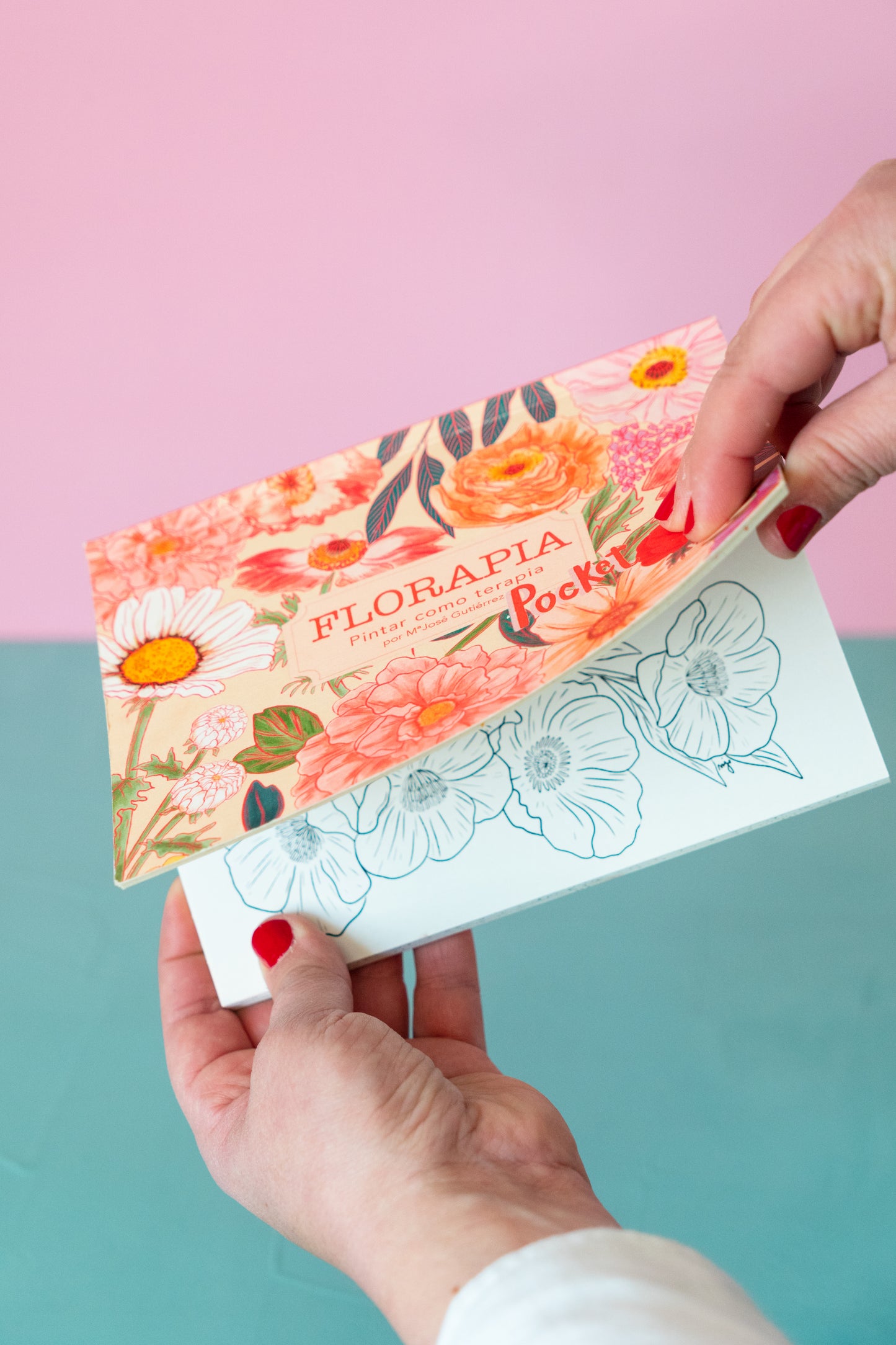 "Florapia Pocket" Libro para colorear