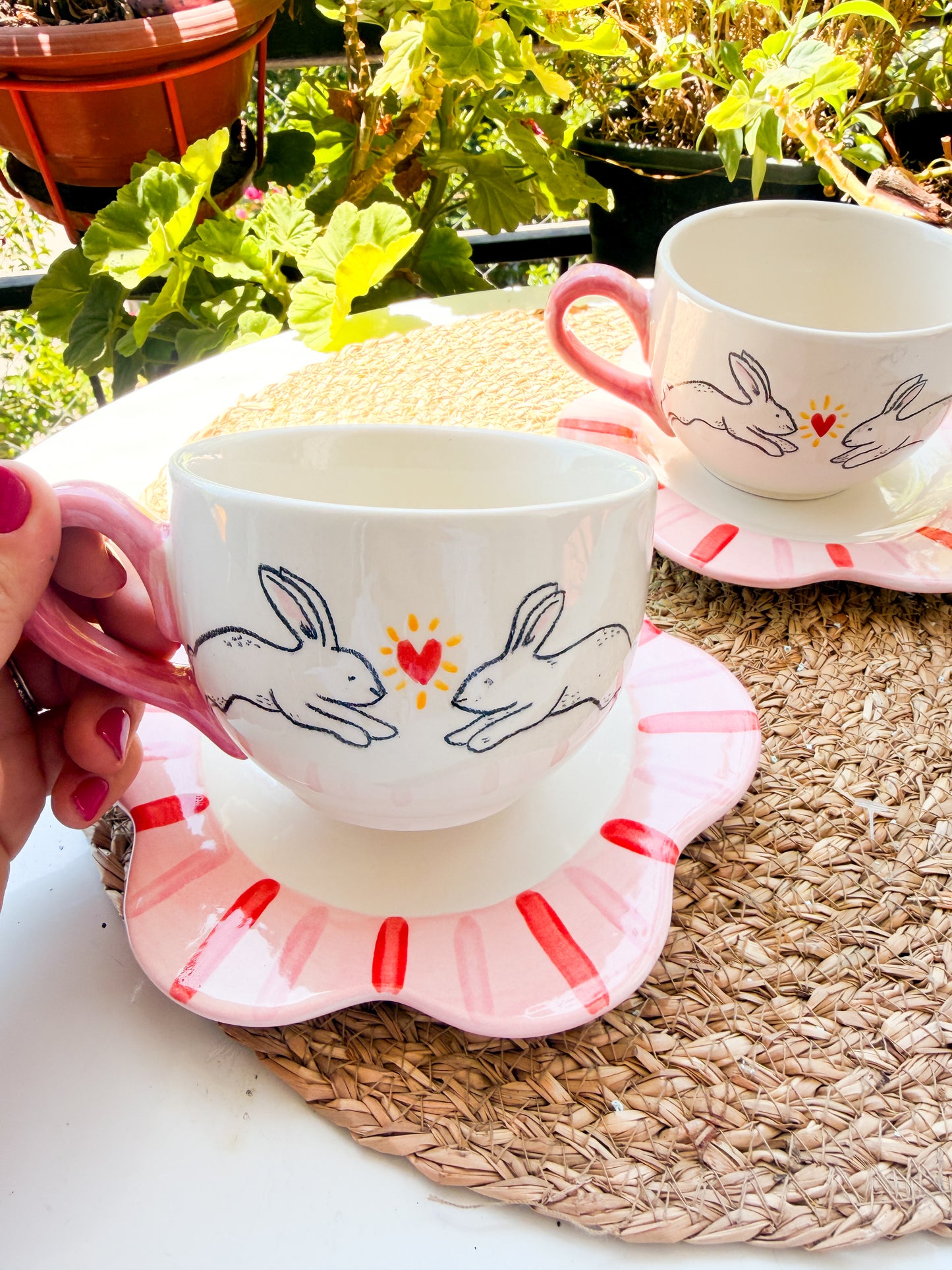 Amour* taza conejo