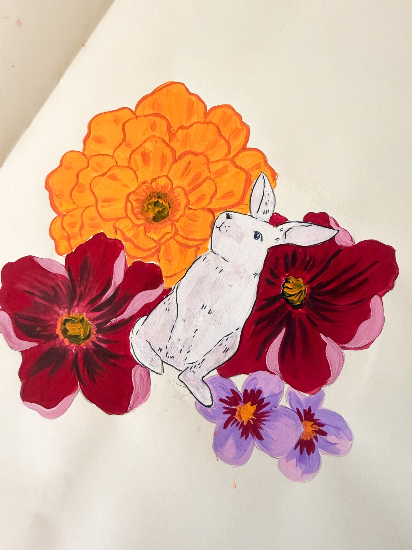 Workshop "Flores en gouache"