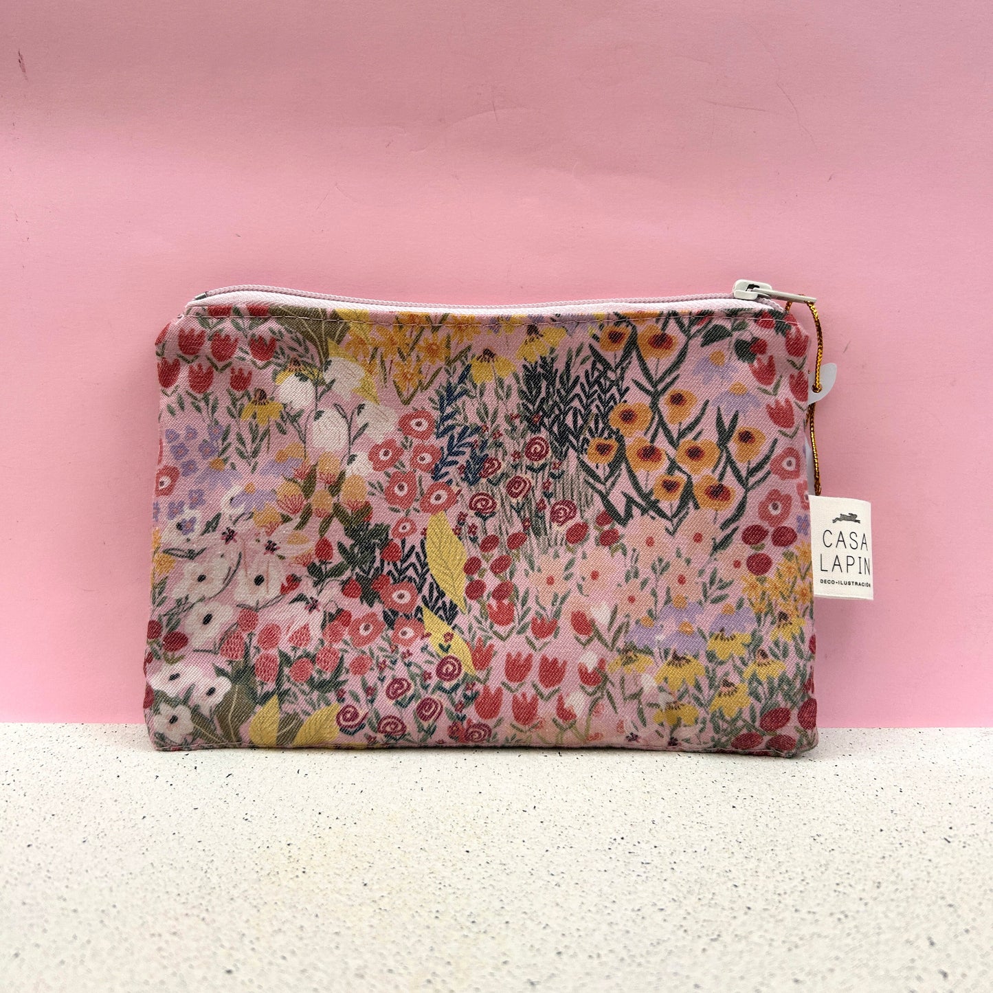 Estuche chico rosa