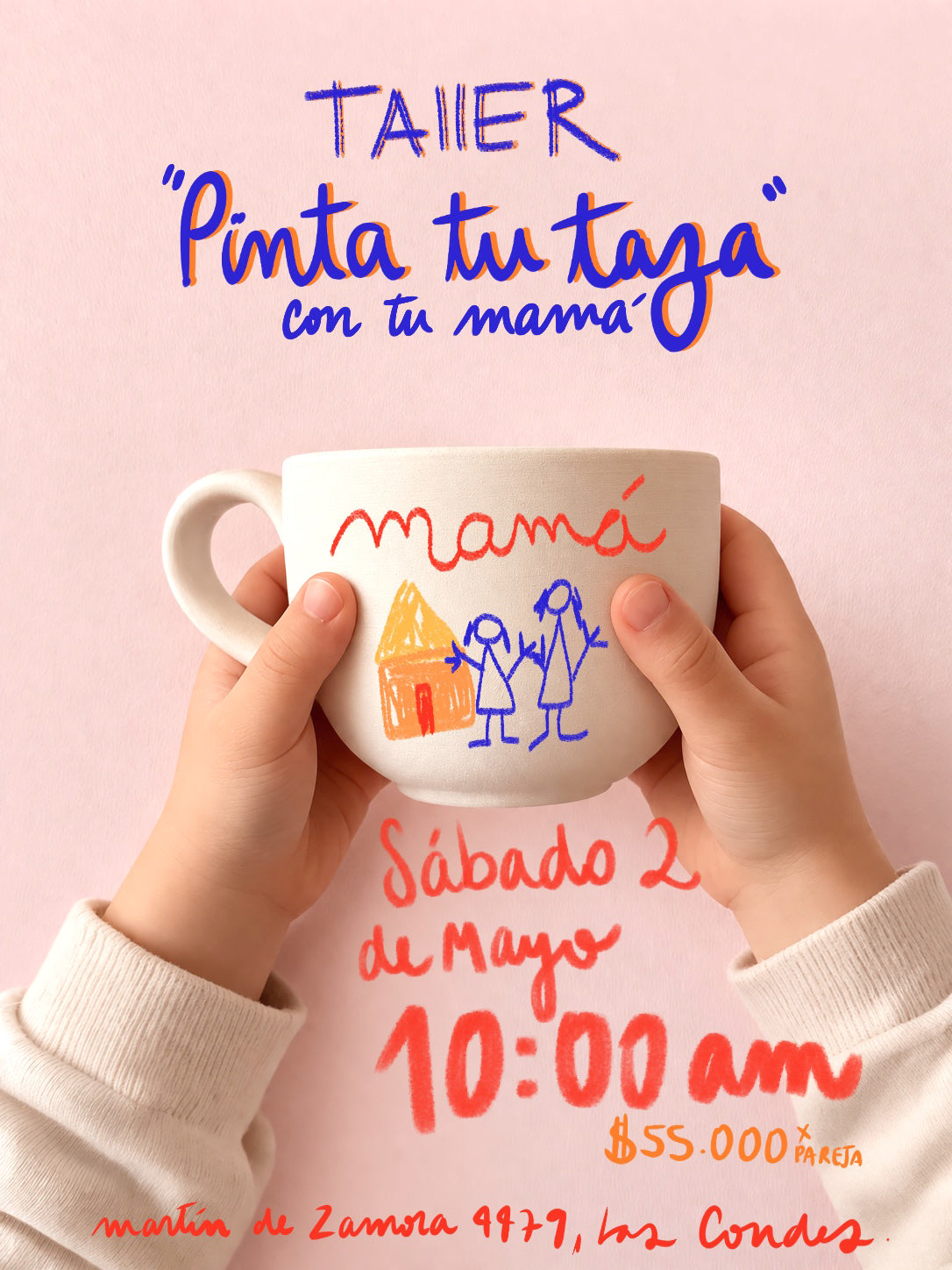 Taller "Pinta tu taza" Madre/hijo