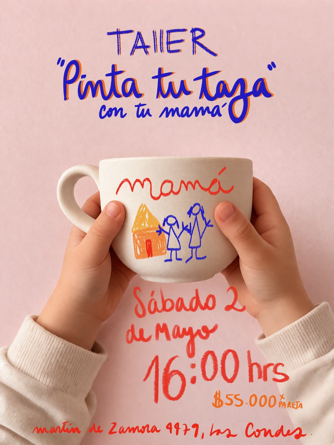 Taller "Pinta tu taza" Madre/hijo PM