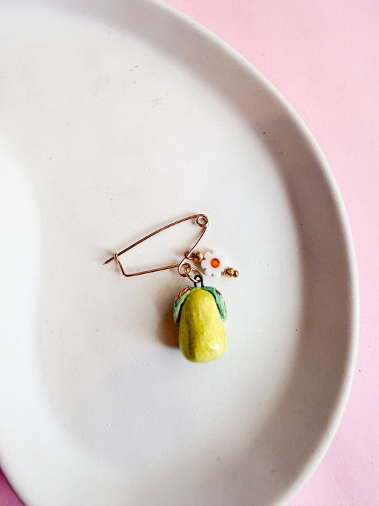 Prendedor Charm pera