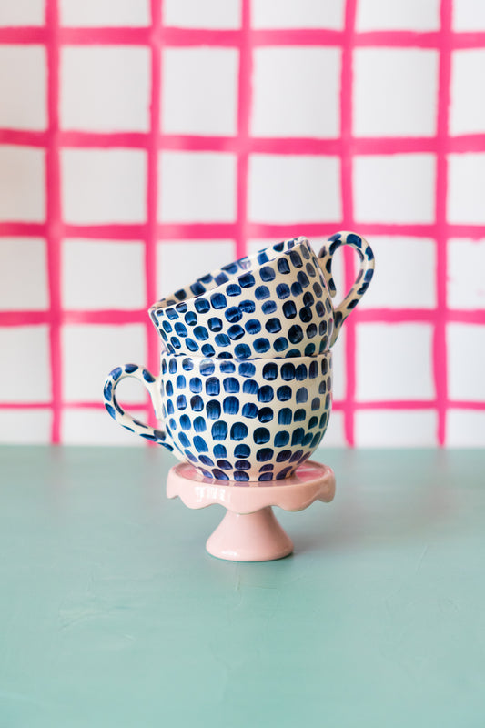 Taza Dots Azul