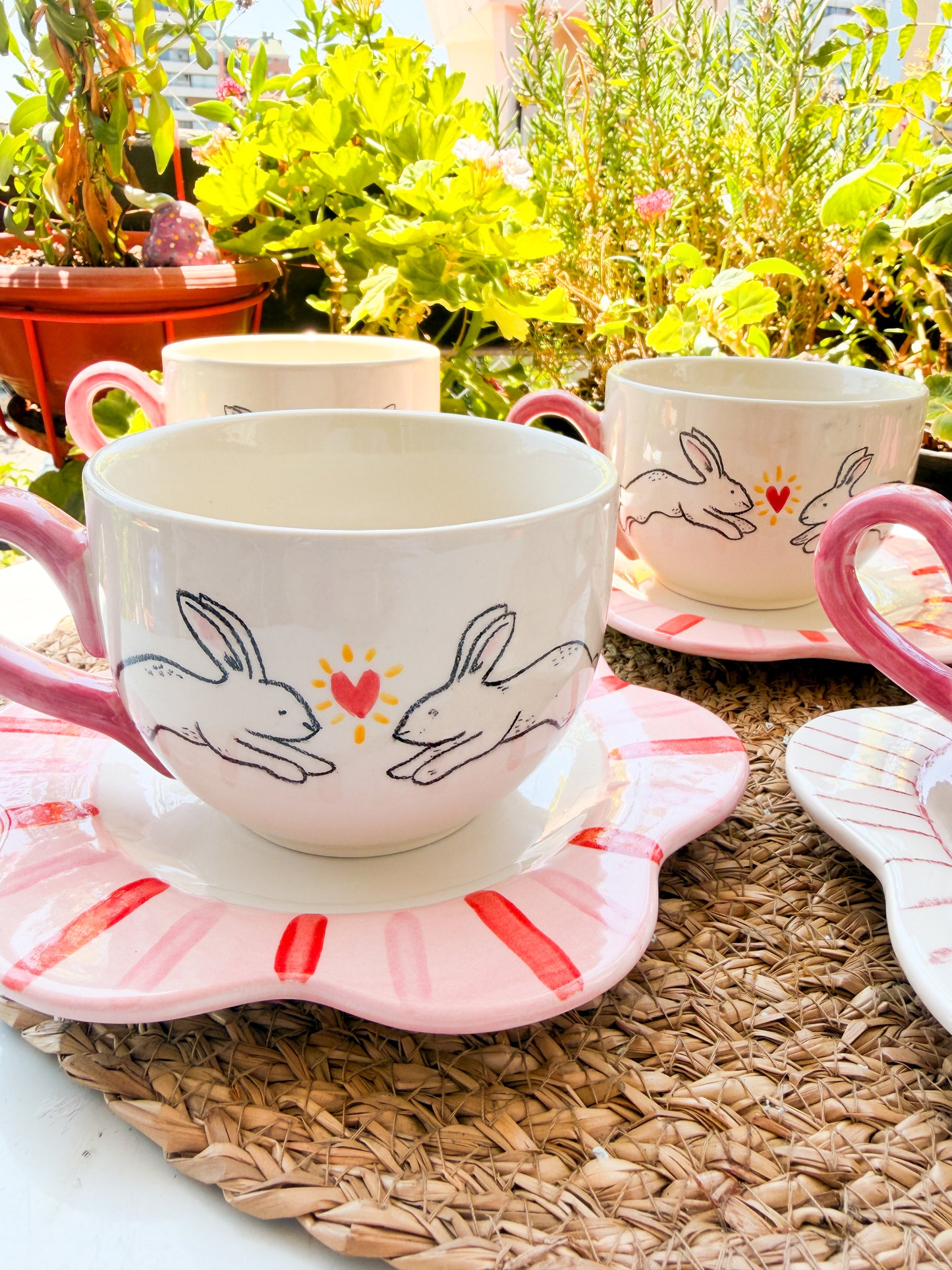Amour* taza conejo