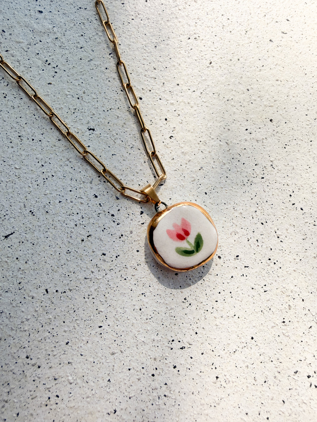 Collar chunk tulipan