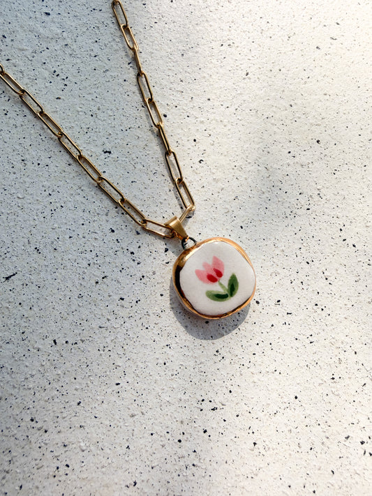 Collar chunk tulipan