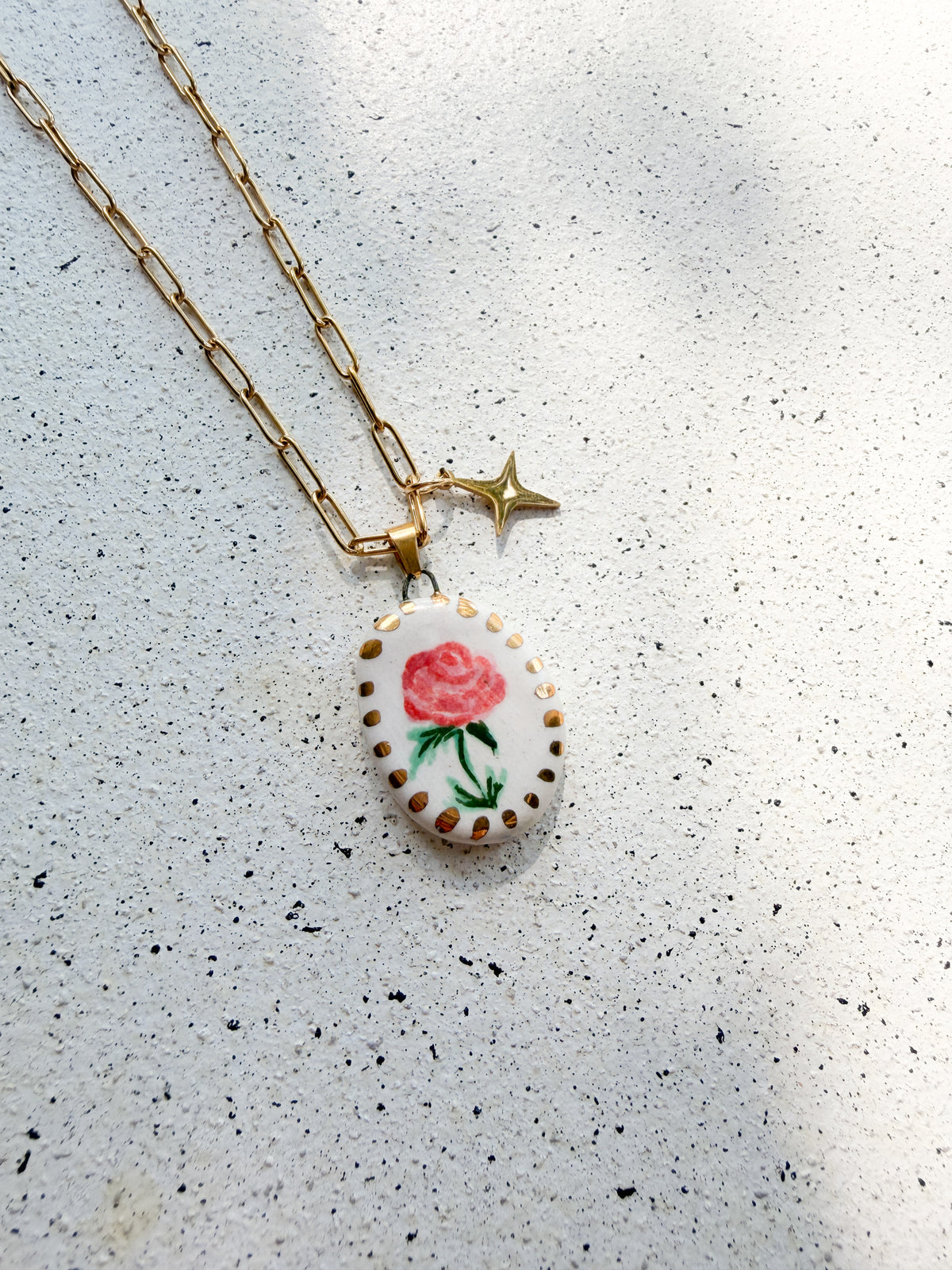 Collar chunk Rosa 2