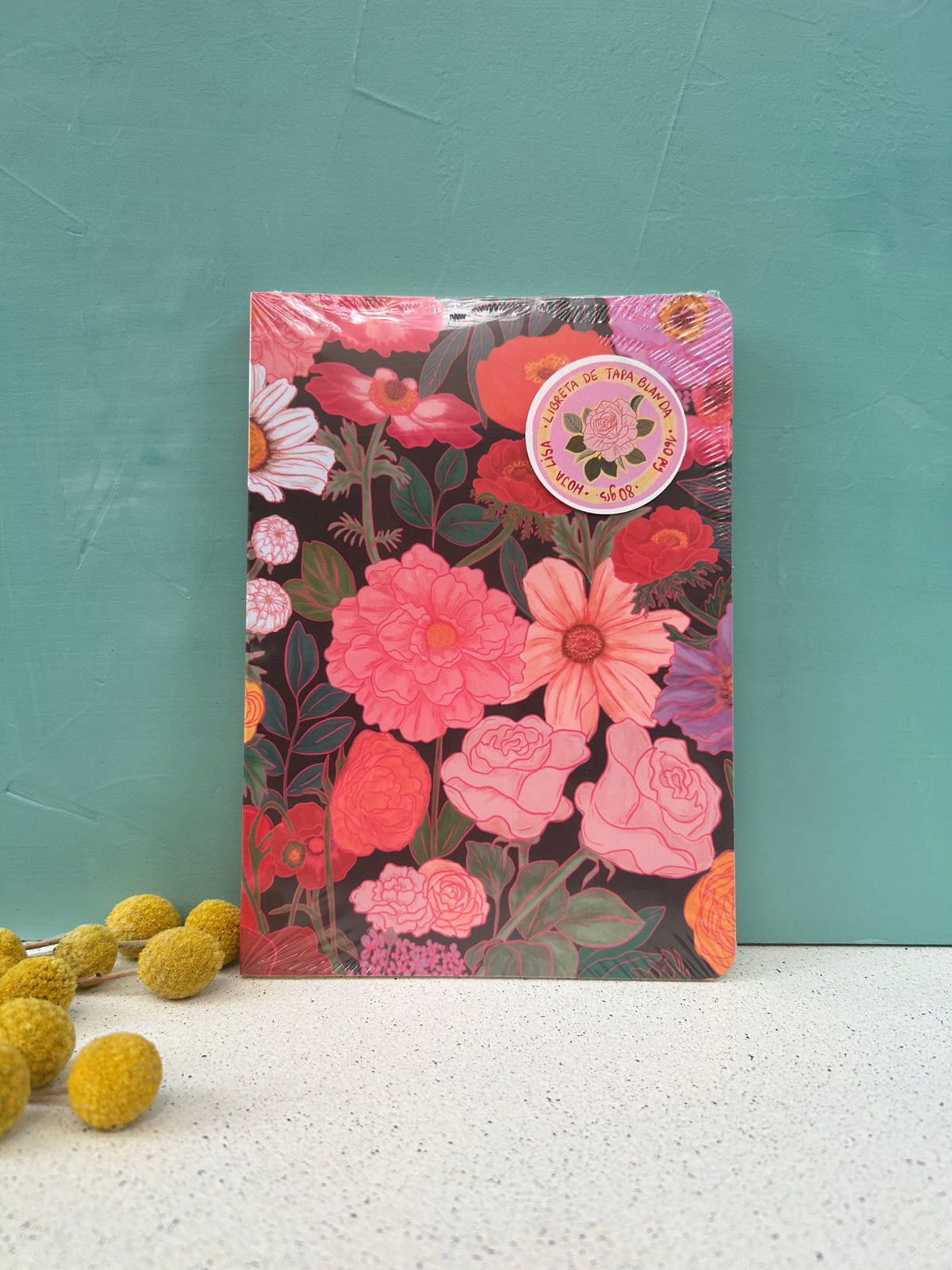 Libretas Florapia negra