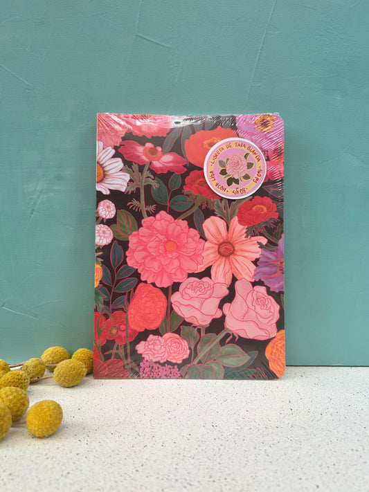 Libretas Florapia negra