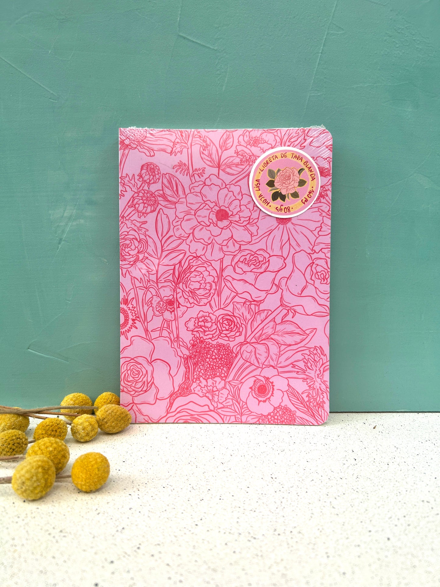 Libreta Florapia lila